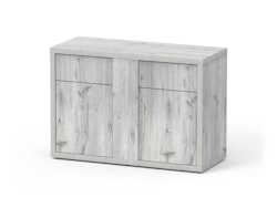 Aquatlantis Sublime 335 Esche Weiß  (40 mm) Aquarienunterschrank