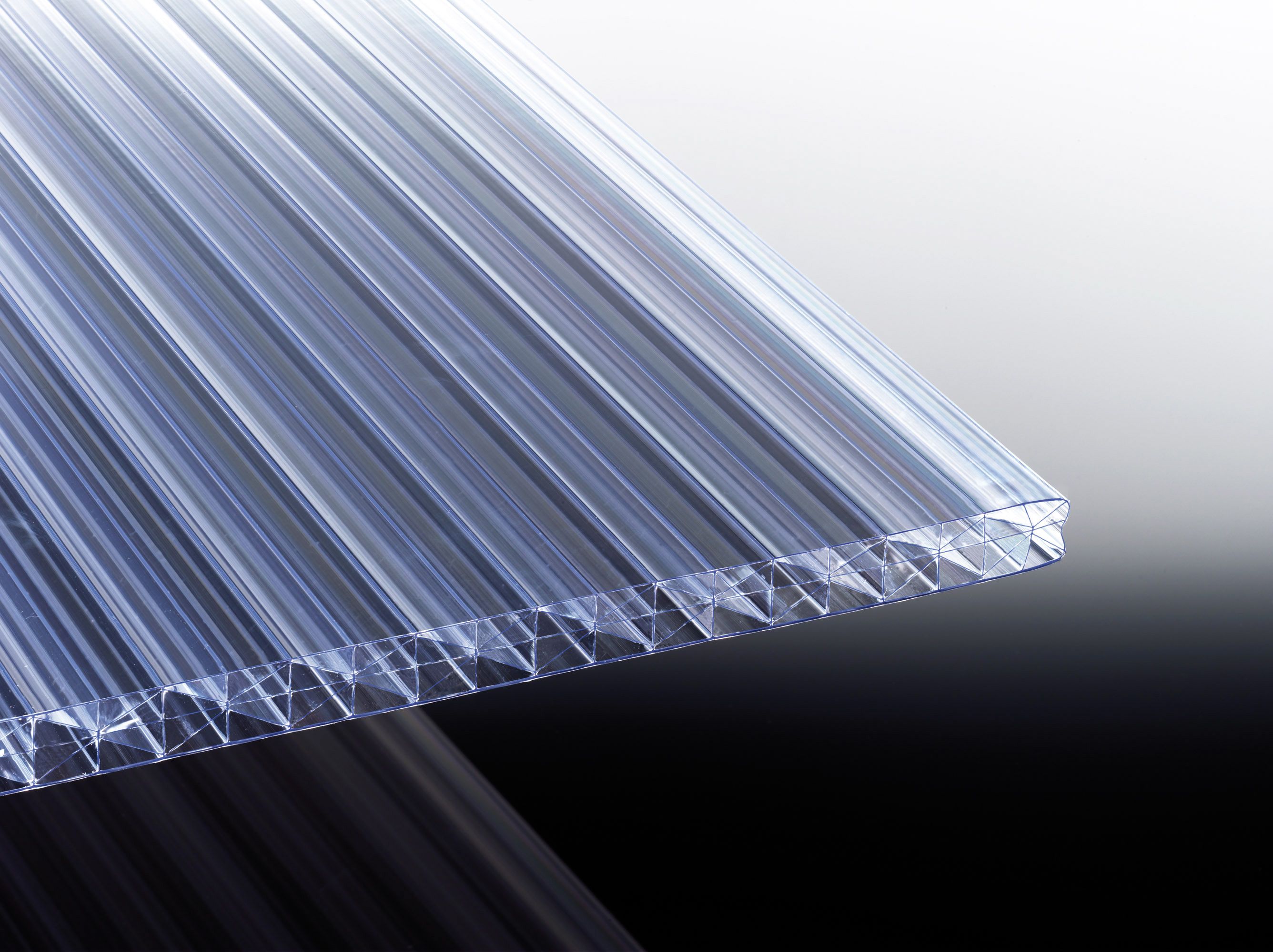 T&J TEJEPOLY THERMO X-Struktur Stegfünffachplatte Glasklar