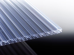 T&J TEJEPOLY THERMO X-Struktur Stegfünffachplatte Glasklar