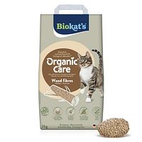 Biokats Organic Care Wood Fibres 3kg Premiumkatzenstreu