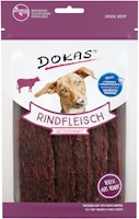DOKAS 70 Gramm Hundesnacks Rindfleisch getrocknet
