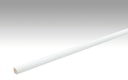 MEISTER Fussleiste Profil 7  Weiß streichfähig DF 2222 - 2380 mm