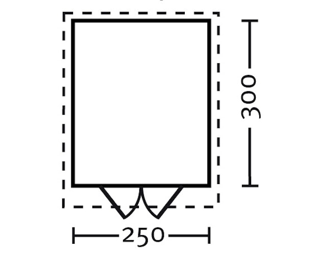 Skan Holz 28 mm Gartenhaus Palma