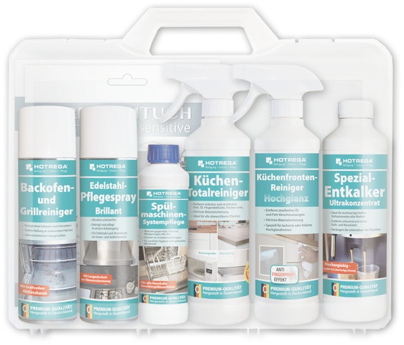 Hotrega Küchen-Set-Koffer "Hochglanz" im Kunststoff-Hartschalen-Koffer