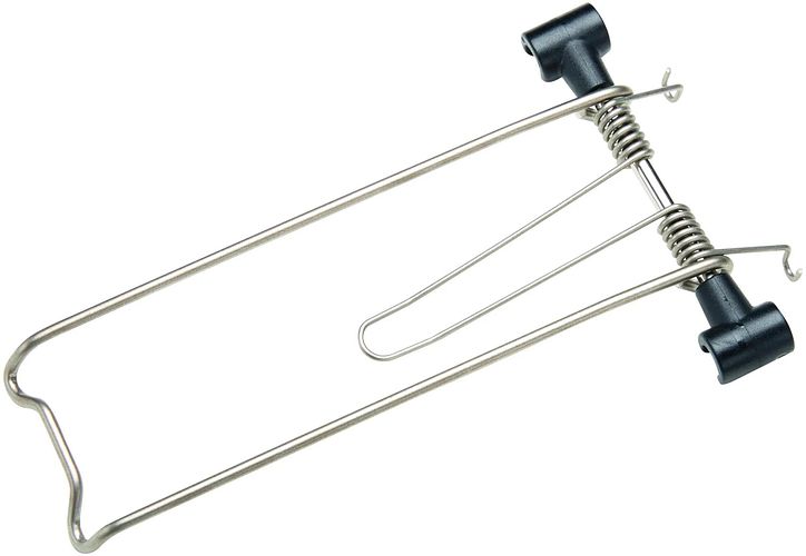 Racktime Federklappe Clamp-it schwarz 10 100 mm, für Stand it, Add it, Fold it