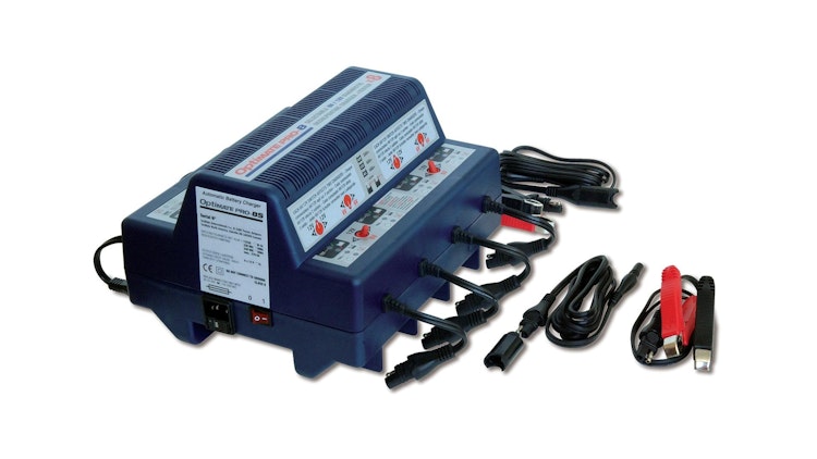 Tecmate OptiMATE Pro-8 6/12 V 8-Bank Ladegerät