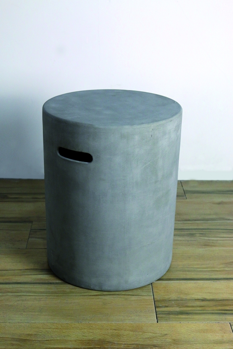 Gardenforma Abdeckung für Gasflaschen Beton-Optik für 5 kg Gasbehälter