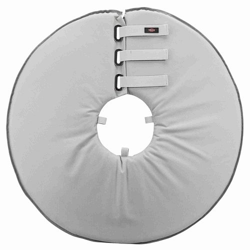 TRIXIE Schutzkragen, Polyester/Schaumstoff, grau