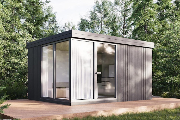 Wolff Finnhaus Design-Gartenhaus Wilna 4434 isolierverglast - 94 mm  