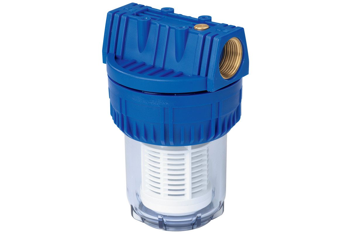 Metabo Filter für Gartenpumpen 1 1/4" kurzmit waschbarem Filtereinsatz