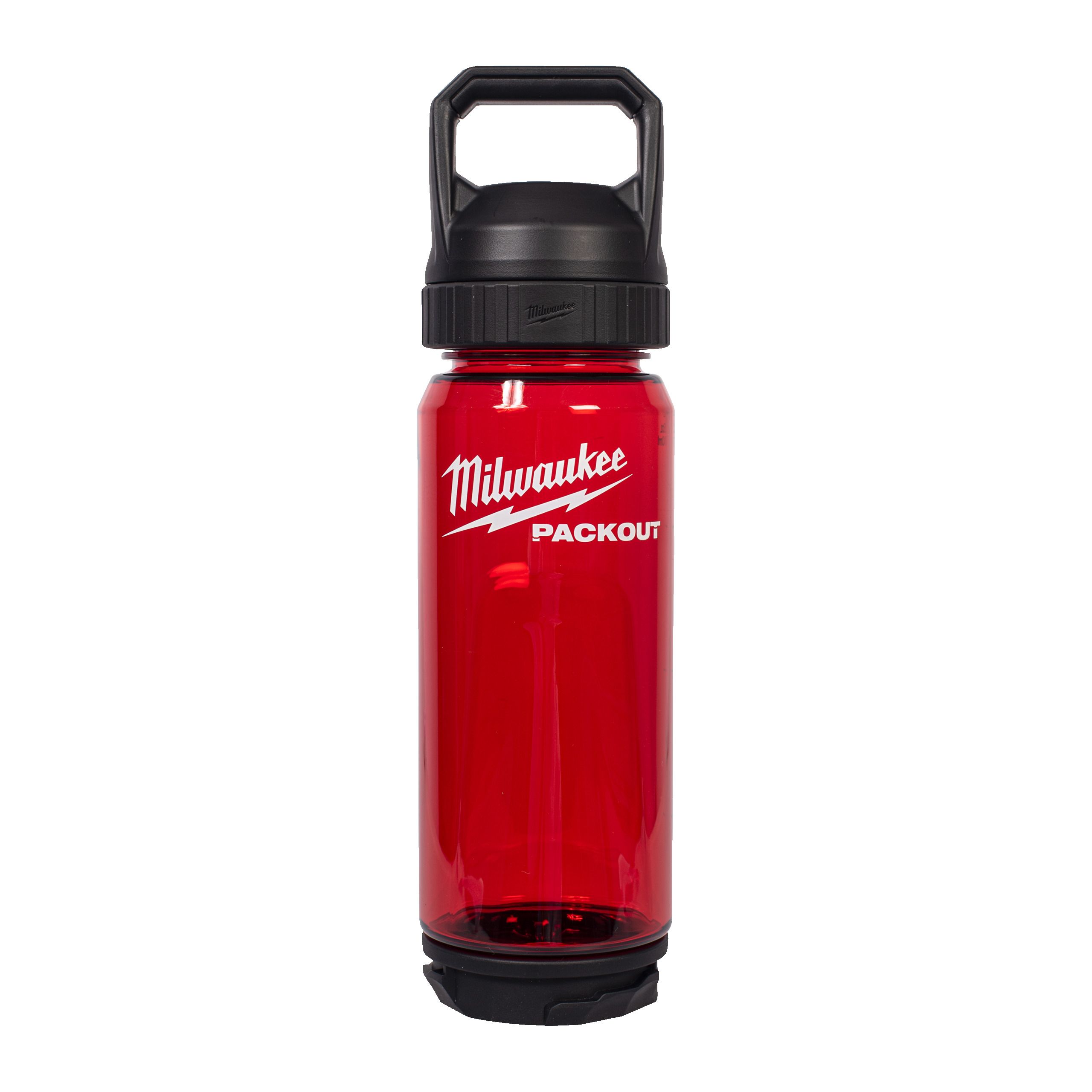 Milwaukee PACKOUT Kunststoff-Trinkflasche 740 ml, rot 4932498636