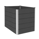 Vorschaubild GroJa Solid Stecksystem Hochbeet Cube 70 x 70 x 75 cm Anthrazitgrau