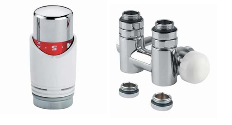 Ximax Mittenanschlussgarnitur für Mischbetrieb weiß