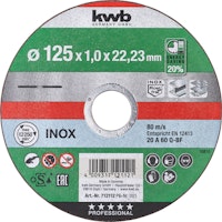 kwb Akku Top SPEED Tr-Schei dünn 125x1,0 712112