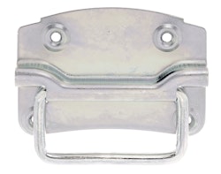 Alberts® Kistengriff, galvanisch verzinkt dickschichtpassiviert, Platte BxH 120x85 mm, Tiefe 12 mm 347536
