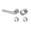 Vorschaubild Griffwerk Wechselgarnitur VAYA 136 ARIS fast2fix Fast2Fix Rosetten rund Knopf R2 Samtgrau L