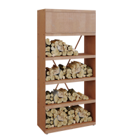 OFYR Holzregal Wood Storage Corten 100