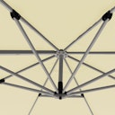 Vorschaubild doppler Pendelschirm ACTIVE 370, Aluminium Grau / 100 % Polyester 200 g/m²