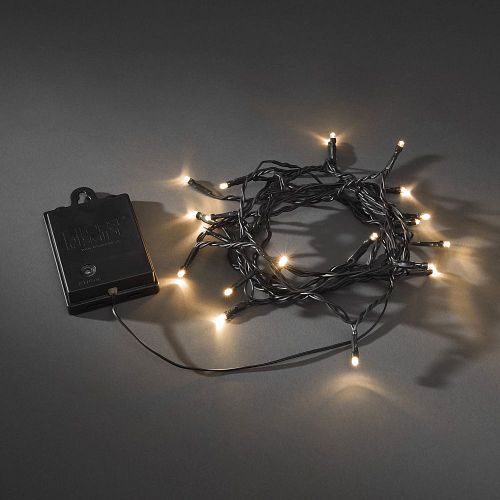 Konstsmide Weihnachtsbeleuchtung  LED Lichterkette mit an/aus Schalter Licht