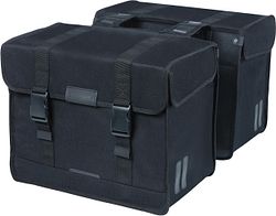 Basil Doppeltasche Kavan Eco Classic schwarz 68 l