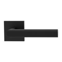 Griffwerk Türgriff TRI 134 - Schraubtechnik, eckig, Graphitschwarz