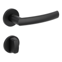 Vorschaubild Griffwerk VAYA 178 LORITA fast2fix Fast2Fix GK3 Rosetten rund WC rot/weiß Graphitschwarz