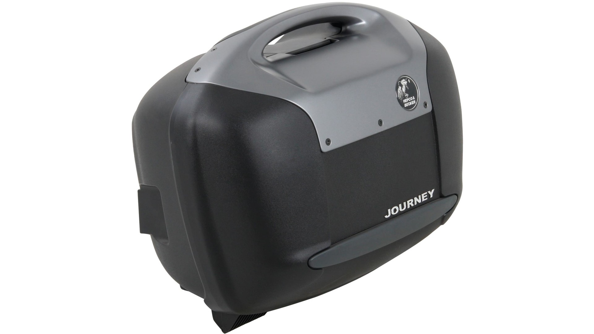 Hepco & Becker Topcase Satz, anthrazit, HEPCO & BECKER Koffer "Journey Recon" 42 l Inhalt