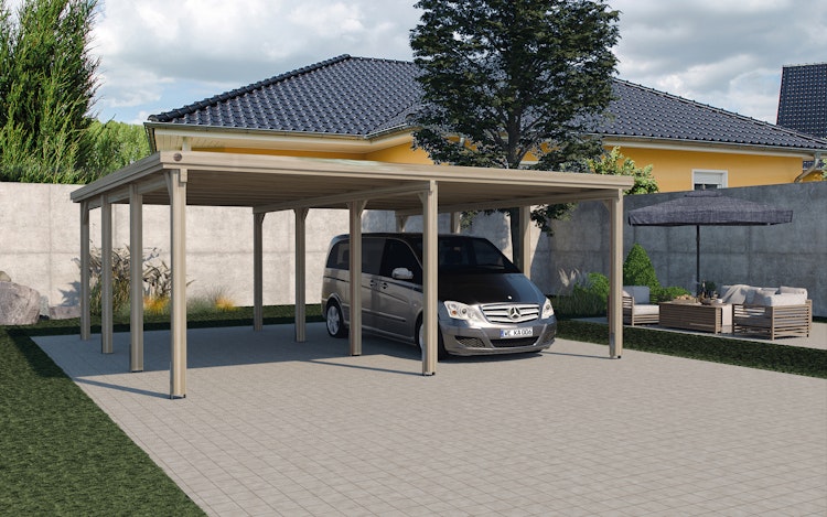 Weka Doppelcarport 618