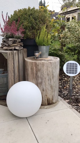 8 seasons design Solar LED-Kugelleuchte Shining Globe, verschiedene Größen