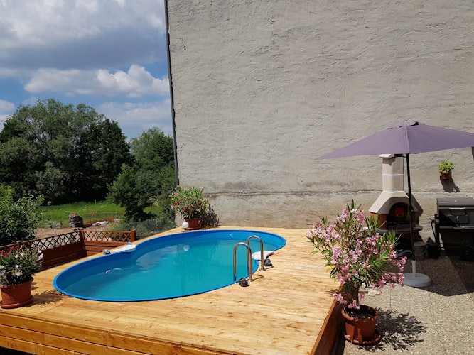 Summer Fun Achtform Aufstellbeckenset Classic 525x320x120cm