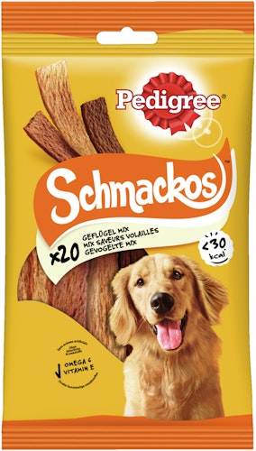Pedigree Schmackos 20 Stück Hundesnack