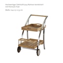 Vorschaubild Diamond Garden Servierwagen TIVOLI Edelstahl / Premium Teak