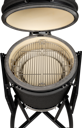 Vorschaubild Grill Guru Kamado Prime Medium Matte Black