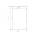 Vorschaubild Skan Holz Aluminium Terrassenüberdachung Modena Breite 434 cm mit Echtglas-Dach