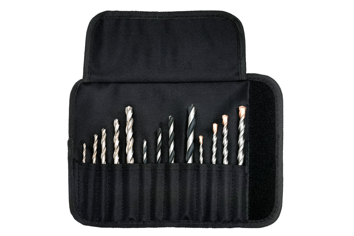 Metabo Bohrersortiment-Rolltasche "SP"13-teilig