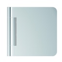 Vorschaubild GRIFFWERK Ganzglastürbeschlagset GATE SIEGER DESIGN-Edelstahl poliert mit Magnet