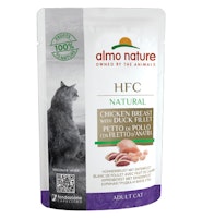 Almo Nature HFC Raw Pack 55g Beutel Katzennassfutter