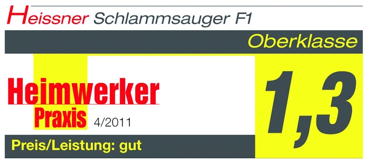 Heissner Profi-Teichschlammsauger 8000 l/h