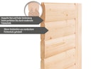 Karibu Gartensauna Saunahaus Cuben inkl. Vorraum, terragrau inkl. gratis Saunaofen im Wert von 599,99 €