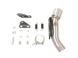 IXIL Adapterrohr KTM Duke RC 125 390 Edelstahl