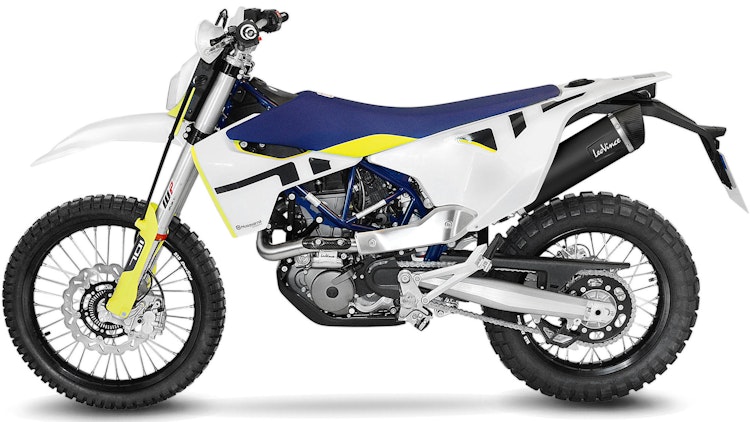 LeoVince Komplettanlage Edelstahl SBK NERO 1/1 für HUSQVARNA 701 SUPERMOTO / ENDURO / ENDURO LR mit Katalysator
