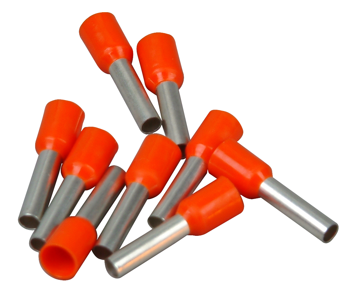 Kopp Aderendhülse verzinnt, mit Kragen, 4 mm²