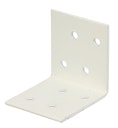 Vorschaubild Alberts® Winkelverbinder weiß kunststoffbeschichtet  40x40x40 mm