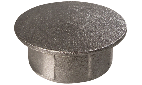 Alberts® Pfostenkappe fürAbsperrgittersystem Plus 7, Alu ⌀60 mm 774660