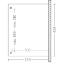 Vorschaubild Skan Holz Terrassenüberdachung Verona o. Mittelpfosten Breite 434 cm
