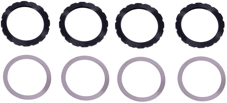 Fulcrum Verschlussring Lockring Center Lock schwarz