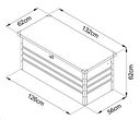 Vorschaubild Pergart Gartenbox/Lagerbox Lille