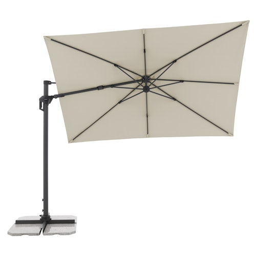 doppler Pendelschirm ACTIVE 310 x 210 Green Edition, Aluminium Anthrazit / Polyester 200 g/m²