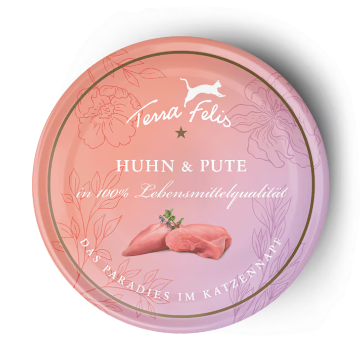 Terra Felis 12x80g Huhn und Pute
