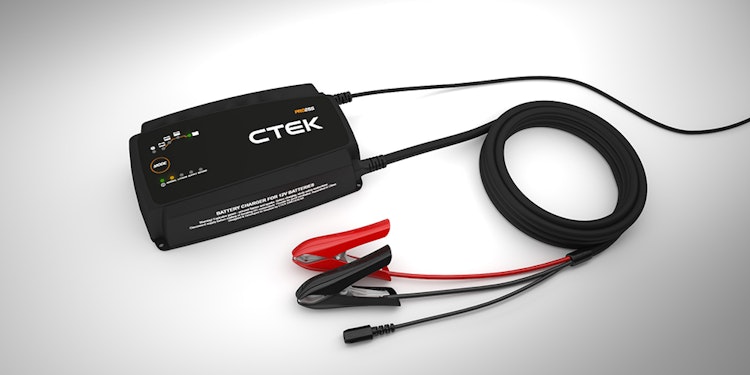CTEK PRO25S EU professionelles 12‑V Batterielade- und Stromversorgungsgerät